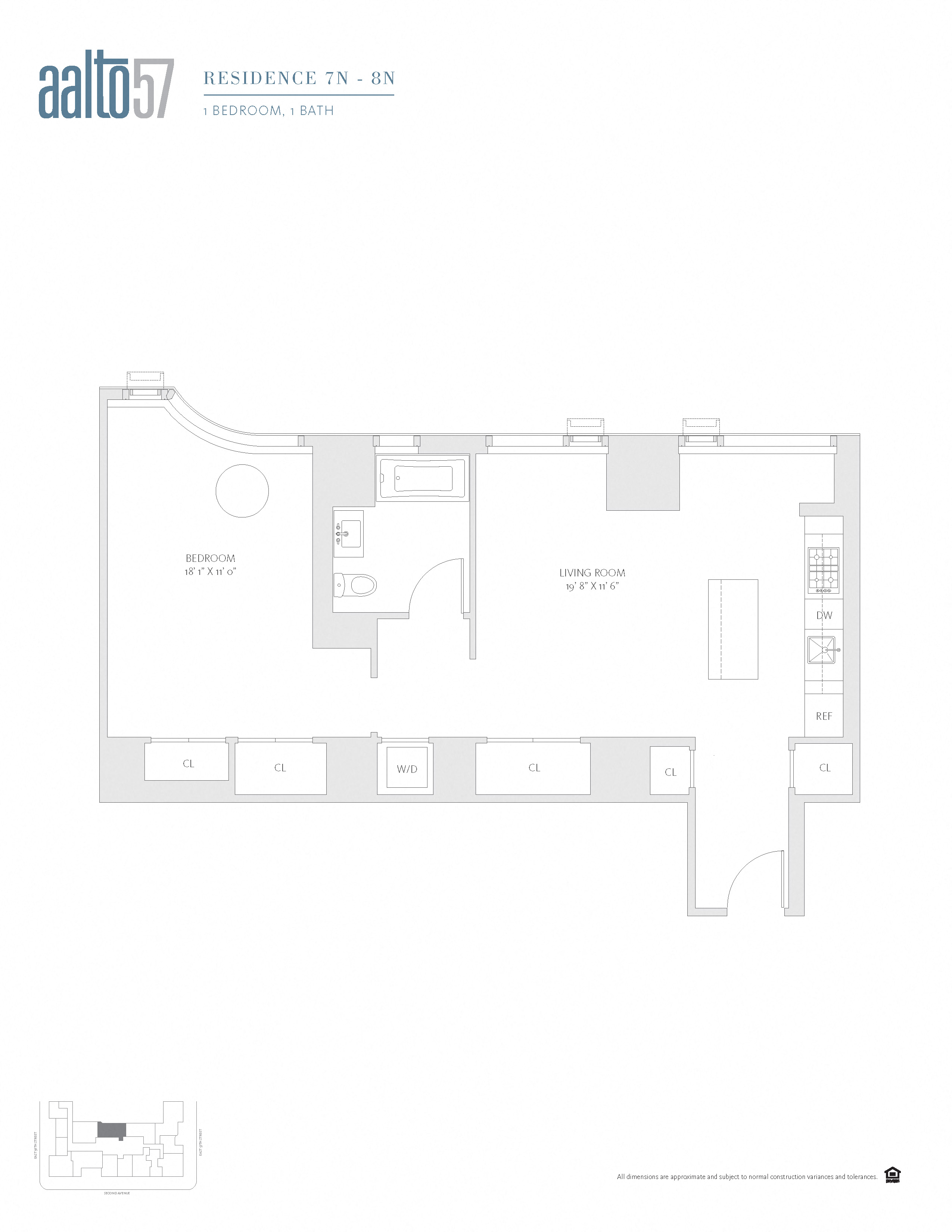 Apartment 07N floorplan